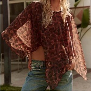 Free People Angel Wing Poncho